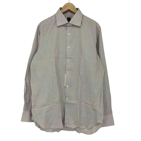 ビームスエフ BEAMS F グラフチェックワイドカラーシャツ メンズ JPN:42