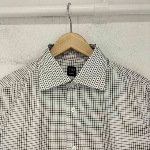 ビームスエフ BEAMS F グラフチェックワイドカラーシャツ メンズ JPN:42