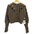 エイチビューティーアンドユースユナイテッドアローズ H BEAUTY & YOUTH UNITED ARROWS 22aw WOOL CABLE HOLE CARDIGAN レディース