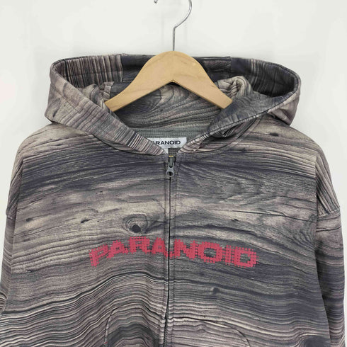 パラノイド PARANOID 25AW GRAIN ZIP HOODIE グレインジップ フーディー パーカー メンズ JPN:L