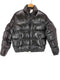 ザラ ZARA 100% フェザーパフジャケット メンズ import:M