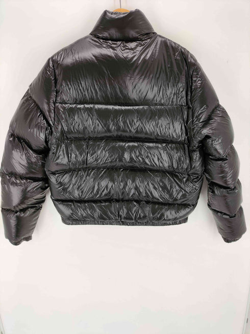 ザラ ZARA 100% フェザーパフジャケット メンズ import:M