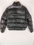 ザラ ZARA 100% フェザーパフジャケット メンズ import:M