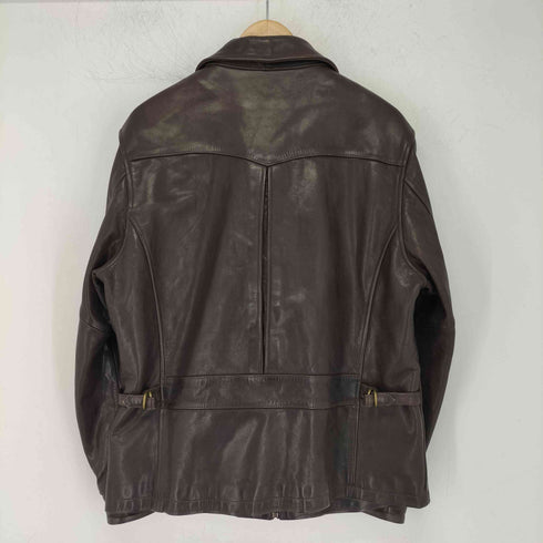 ポロラルフローレン POLO RALPH LAUREN レザーカーコート メンズ 2XL