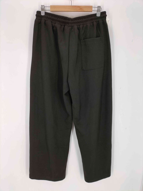 M-87 STUDIO ツイード切替 ボンディングイージーワイドパンツ メンズ