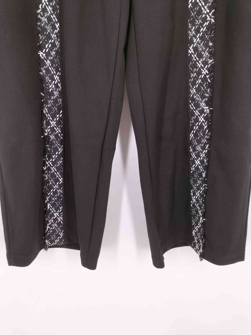 M-87 STUDIO ツイード切替 ボンディングイージーワイドパンツ メンズ