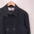 バーバリーブラックレーベル BURBERRY BLACK LABEL 裏地チェック柄 ピーコート メンズ JPN:M