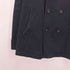 バーバリーブラックレーベル BURBERRY BLACK LABEL 裏地チェック柄 ピーコート メンズ JPN:M