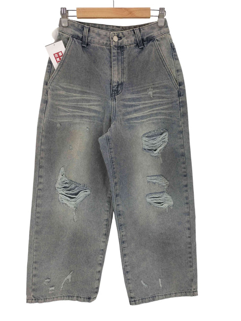 Odd studio Dirty Washed Destroyed Denim Pants メンズ JPN:1
