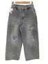 Odd studio Dirty Washed Destroyed Denim Pants メンズ JPN:1