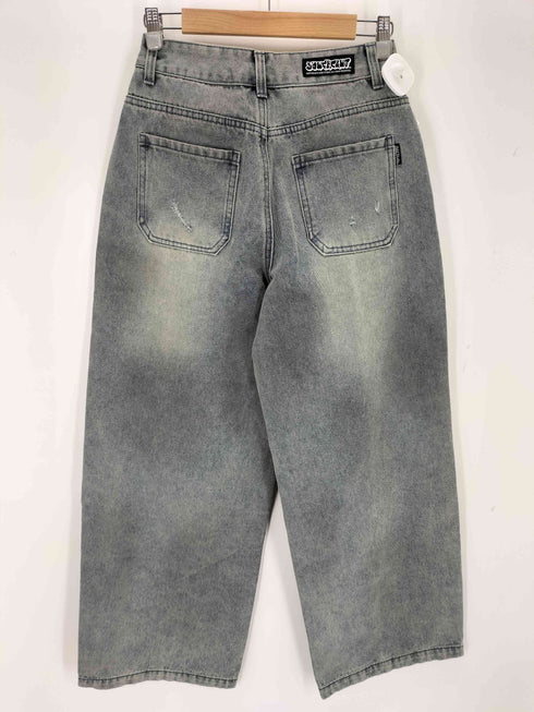Odd studio Dirty Washed Destroyed Denim Pants メンズ JPN:1