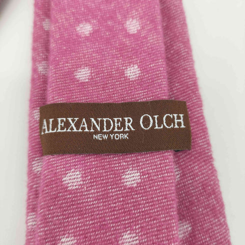 alexander olch ドットネクタイ メンズ
