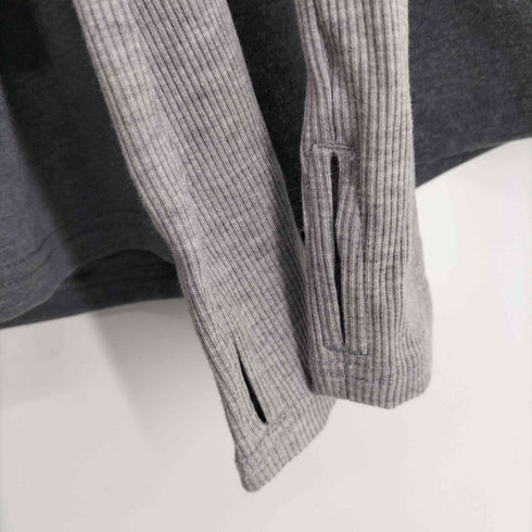 パラノイド PARANOID 25AW LAYERED SCROLL L/S TOP レイヤード スクロール ロングスリーブ トップ ロンT レディース JPN:L