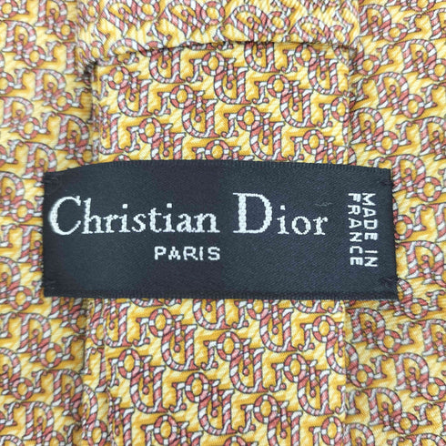 クリスチャンディオール Christian Dior 総柄ネクタイ メンズ