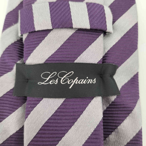 レコパン LES COPAINS レジメンタルネクタイ メンズ