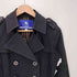 バーバリーブルーレーベル BURBERRY BLUE LABEL 裏地チェック トレンチコート レディース 40