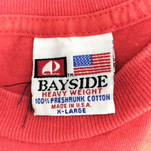 ベイサイド BAYSIDE 90-2000s USA製 プリントTシャツ メンズ import:XL