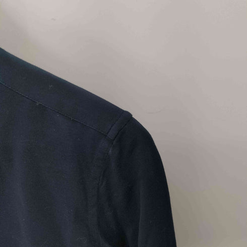 エンポリオアルマーニ EMPORIO ARMANI ラウンドカラー 比翼 コットンシャツ レディース 38/15