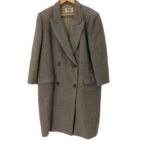 ビギ BIGI アルパカ混 チェスターコート レディース