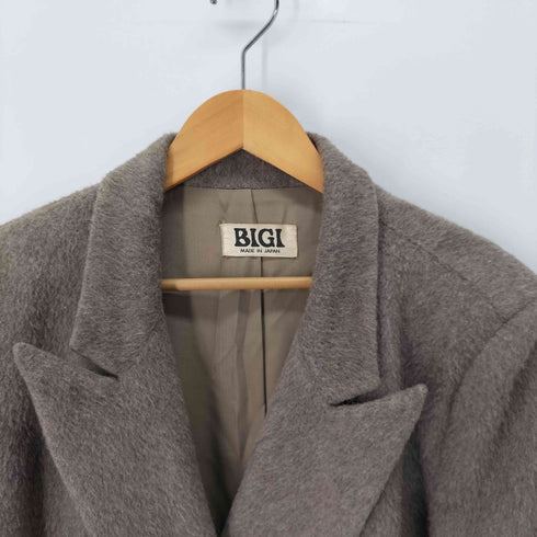 ビギ BIGI アルパカ混 チェスターコート レディース