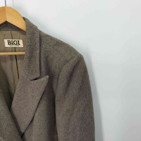 ビギ BIGI アルパカ混 チェスターコート レディース