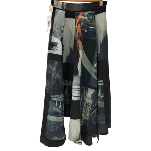 ハレ HARE 総柄 フォトグラフィック コラージュフォトスカート レディース FREE