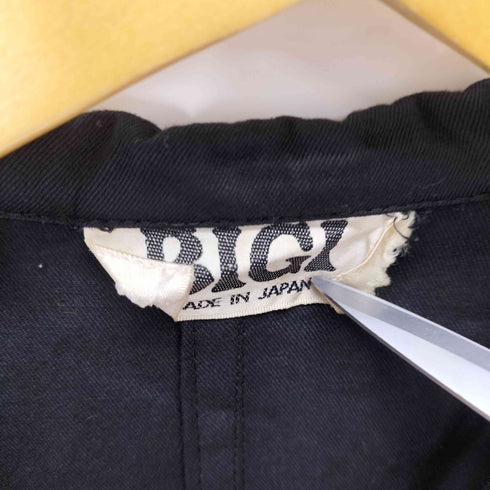 ビギ BIGI レーヨン混 ステンカラーコート レディース