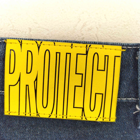 PROTECT street Letter Denim Shorts メンズ L
