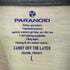 パラノイド PARANOID 24ss Horizontal Stripe t-Shirt 閃光 メンズ JPN:L