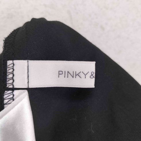 ピンキーアンドダイアン Pinky&Dianne ティアードギャザーノースリーブワンピース レディース