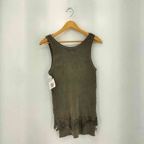 A.S.M ATELER SAB MEN ダメージ加工 タンクトップ Y2K domestic レディース 48