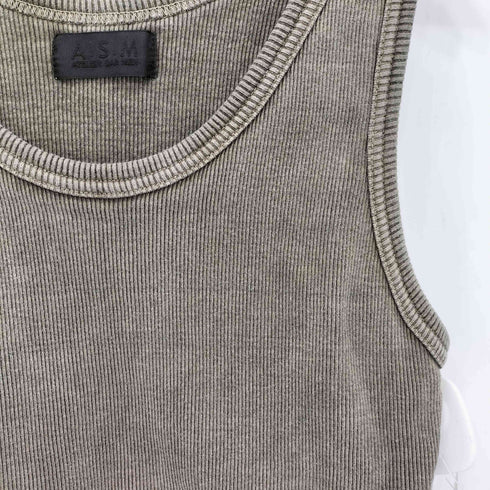 A.S.M ATELER SAB MEN ダメージ加工 タンクトップ Y2K domestic レディース 48