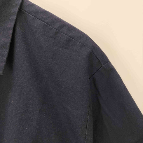 アラマーク ARAMARK メキシコ製 102NV 襟芯 S/S ワーク シャツ メンズ 1XLR