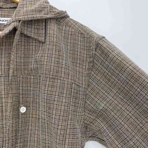 パラノイド PARANOID 25ss Crossed Check Pocket Shirt メンズ JPN:L