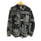 テンボックス 10匣 TENBOX L/S バンダナパッチワークシャツ メンズ JPN:L