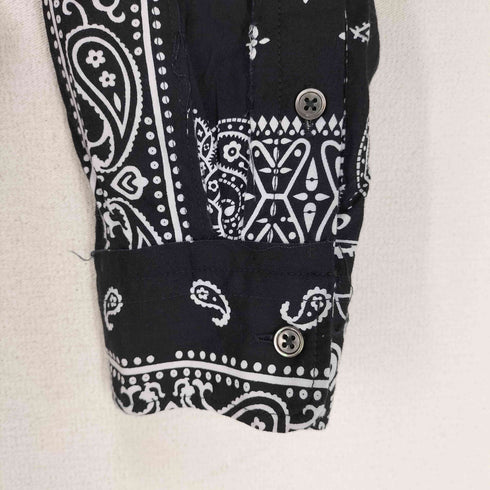 テンボックス 10匣 TENBOX L/S バンダナパッチワークシャツ メンズ JPN:L
