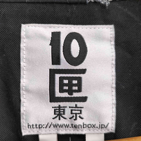 テンボックス 10匣 TENBOX L/S バンダナパッチワークシャツ メンズ JPN:L
