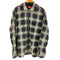 シュプリーム Supreme 17AW Plaid Flannel Zip Up Shirt メンズ JPN:L