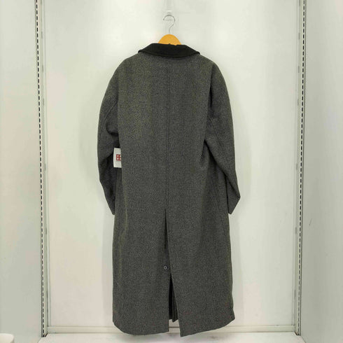 DAREBRIDGE ヘリンボーン ステンカラーロングコート メンズ 48