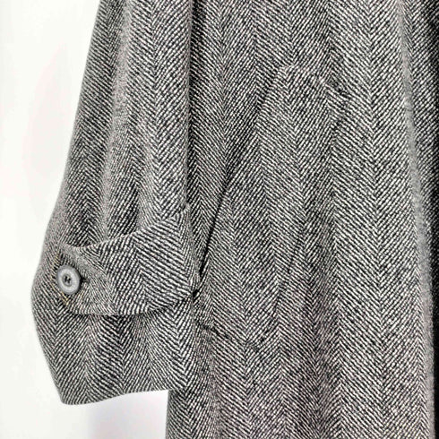 DAREBRIDGE ヘリンボーン ステンカラーロングコート メンズ 48