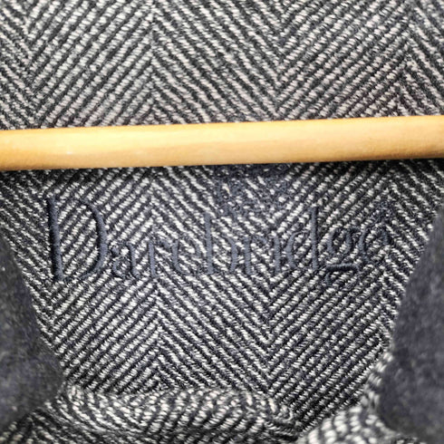 DAREBRIDGE ヘリンボーン ステンカラーロングコート メンズ 48