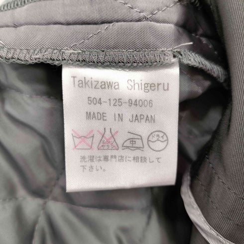 TAKIZAWA SHIGERU ポリエステル ナイロン トレンチコート メンズ
