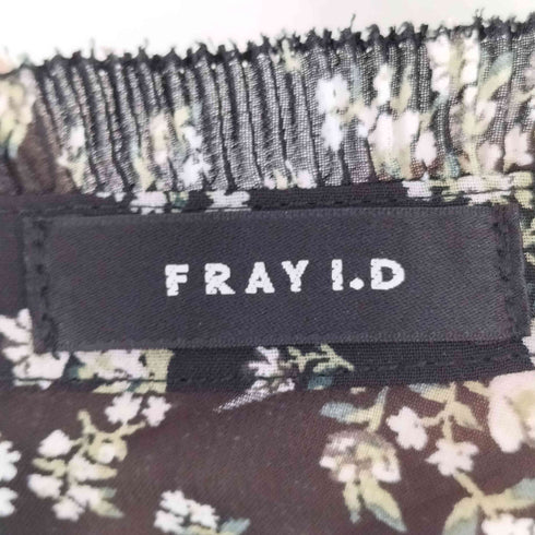 フレイアイディー FRAY I.D プリーツシフォンプリントワンピース レディース JPN:0