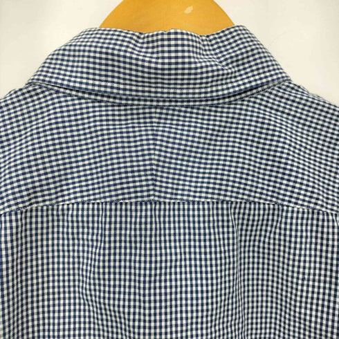 バーニーズニューヨーク BARNEYS NEWYORK チェック柄 レギュラーカラー ロングスリーブ シャツ メンズ