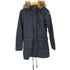 アバクロンビーアンドフィッチ Abercrombie & Fitch 裏地ボア エコファーモッズコート y2k レディース import:S
