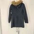 アバクロンビーアンドフィッチ Abercrombie & Fitch 裏地ボア エコファーモッズコート y2k レディース import:S