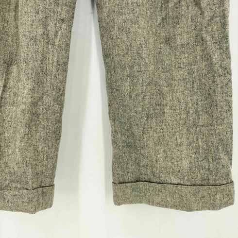 CURLEE 50-60s WALDESジップ 2タック スラックスパンツ メンズ