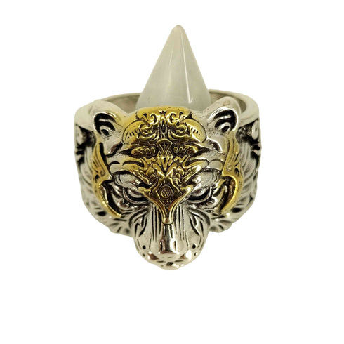 S925 タイガーモチーフリング メンズ 19