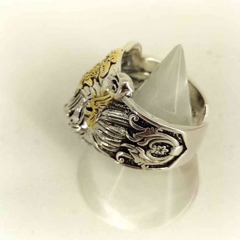 S925 タイガーモチーフリング メンズ 19