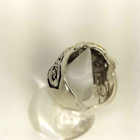 S925 タイガーモチーフリング メンズ 19